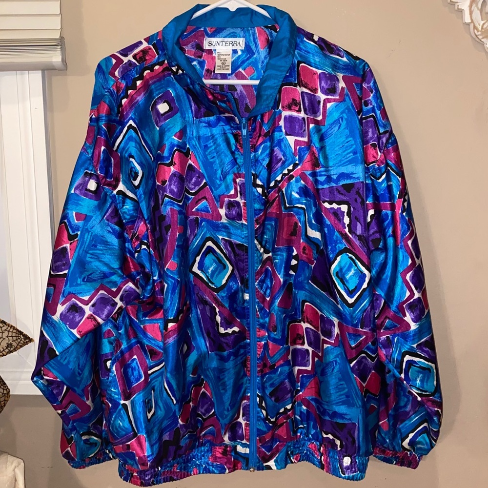 Vintage Sunterra 80s Windbreaker